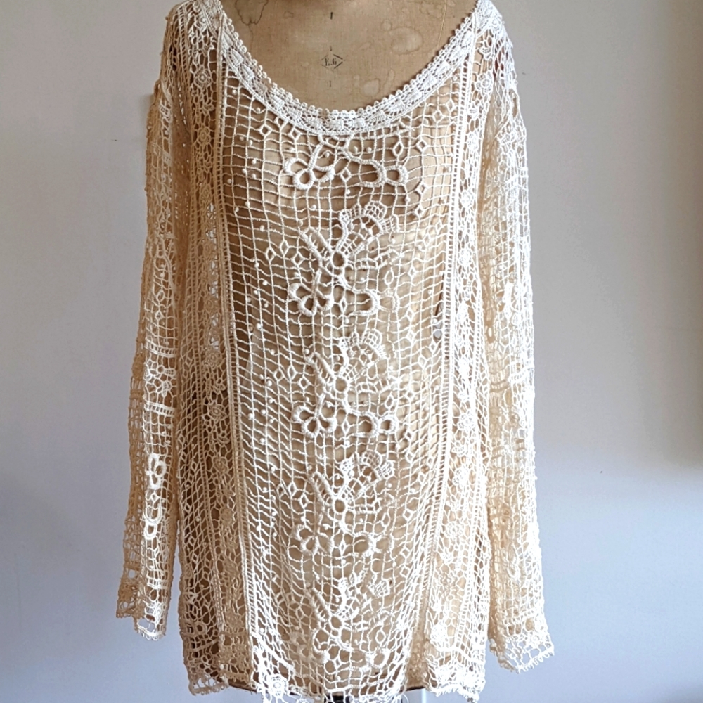 Beach Cover-up - cotton L